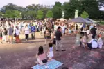 市民公園で「けやきの森の夏まつり」　秋のあの一大イベントの主催メンバーが上山市の新たな楽しみ創作へ！